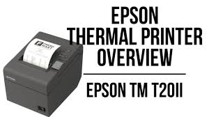 Beschreibungen zu einfachen druckvorgängen und nützlichen. Epson Tm T20ii Overview Youtube