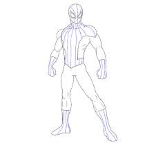 Follow our simple step by step lessons as we. How To Draw Spiderman Easy Drawing Guides