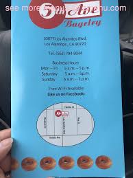 View listing photos, review sales history, and use our detailed real estate filters to find the perfect place. Online Menu Of 5th Ave Bagelry Restaurant Los Alamitos California 90720 Zmenu