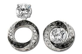 Black And White Diamond Earrings Houston S Jewelry Store Featuring Diamonds Engagement Rings Wedding Bands Gold Buying In Houston Tx White Diamond Earrings Convertible Earrings Jewelry