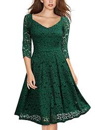 Black And Teal Lace Dress Missmay Women S Vintage Floral Lace Half Sleeve V Neck Co Https Www Amazon Com Dp B07ht4nbkb Ref Cm Sw R P Vestidos Pretos Curtos Vestidos Vestidos Pretos