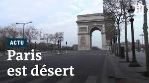 Rétropédalage à la mairie de #paris : Coronavirus Les Rues De Paris Desertees En Plein Confinement Youtube