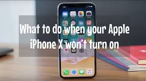 As i mentioned earlier, pressing and holding the side lock key turns on siri. Easy Steps What To Do When Your Apple Iphone X Won T Turn On Youtube