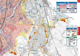 中原地区】水害・土砂災害ハザードマップ - 那珂川市 総合防災 ...