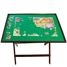 Bits And Pieces Puzzle Table Bits And Pieces Foldaway Jigsaw Puzzle Table Set Up Puzzle Fun Anywhere Folds Flat For Easy Storage W Puzzle Table Jigsaw Puzzle Table Woodworking Jigsaw