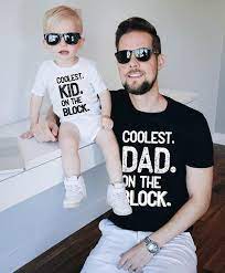 Father S Day Gift Father Gift Coolest Dad Coolest Kid Etsy Mommy Son Outfits Matching Family Outfits Father Son Matching Shirts