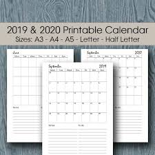 2021 Planner Printable Weekly Planner 2021 Printable 2021 Etsy Printable Calendar Calendar Printables Calendar 2019 Printable