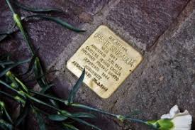 Image result for pietre d'inciampo