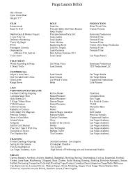 Las Vegas Model Resume Examples Free Resume Sample Resume Examples Sample Resume Sample Resume Templates