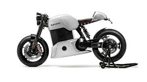 Manufacturer of 100% electric motorcycles for the street and dirt. Savic Electric Cafe Racer Motorcycles Promoting Eco Friendly Travel