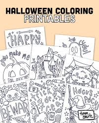 Image result for printable halloween coloring pages
