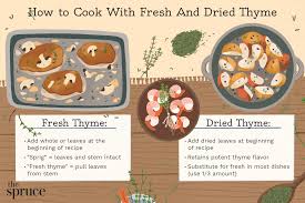 Thyme is a staple of many european and north african foods. How To Cook With Fresh And Dried Thyme