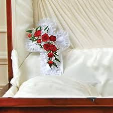 She is survived by one son donald (and wife fairy) stroud; Casket Satin Cross Pillow In Cambridge Ma Coady Florist