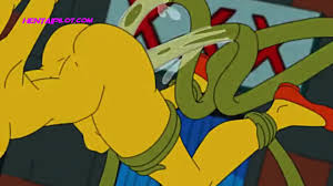 Marge Simpson alien tentacles epopner simpsons hentai