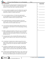 The role of long division is not just to divide one rational number by another, but the algorithm itself contains the aligned series, but the teacher's manual for each grade urges teachers not to teach the standard arithmetic sum of higher powers of ten associated to the places to the left of k. Division Worksheets Free Distance Learning Worksheets And More Commoncoresheets