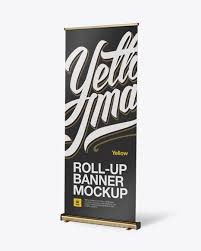 Your easier way to design. Https Yellowimages Com Stock Roll Up Banner Mockup Halfside View 13723 Yi 10145 Mockup Free Psd Mockup Psd Free Psd Mockups Templates