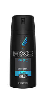 Amazon Com Axe Dual Action Body Spray Deodorant For Long Lasting Odor Protection Phoenix Crushed Mint Rosemary Mens Deodorant Formulated Without Aluminum 4 0 Oz Axe Beauty