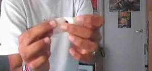 How to make pop up cards, tutorial level of difficulty: How To Levitate A Playing Card Bar Tricks Wonderhowto