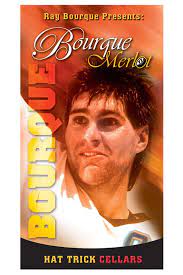 Ray Bourque Of The Boston Bruins With His Bourque Merlot Wine Label From Charity Wines Boston Bruins Ray Bourque Bruins