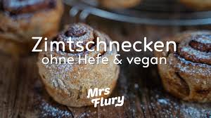 Zimtschnecken Ohne Hefe Vegan Backen Mrs Flury
