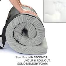 Better Habitat New Sleepready Memory Foam Floor Mattress 75 X 36 X 3 Roll Out Portable Sleeping Pad Camping Sleeping Pad Sleeping Pads Mattress On Floor