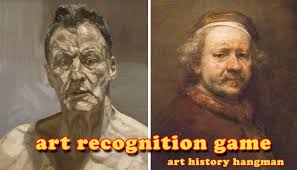How Well Do You Know Famous Painters Play The Art Recognition Game Which Is A Hangman Style Art History Game Art Games For Kids Art History Game Art