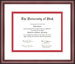 University Of Utah Diploma Frame Talking Walls Diploma Frame University Of Utah Frame