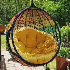 swingasan rainbow ombre hanging chair pier 1 hangesessel stuhl schaukel outdoor stuhl