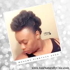 Mohawk Pin Tuck On Natural Hair No Weave Added Natural Hair Styles Curly Hair Salon Natural Hair Salons