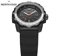 2024 New NORTH EDGE EVOQUE 2 Men Digital Watch Waterproof 50M Men's Sport  Wristwatches Solar Power Luminous Enviormentally Clock