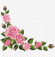 There's all kinds of floral images in this list. Floral Hand Painted Clip Art Watercolor Flower Clipart Rose Corner Border Png Image With Transparent Background Toppng