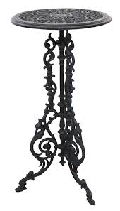 Gartentisch Gusseisen 72cm Tisch Beistelltisch Eisen Antik Stil Schwarz Massiv Gartentisch Beistelltische Beistelltisch
