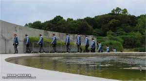 安藤忠雄 安藤築跡 建築美學之旅 本福寺水御堂上午陽光依然露臉下午卻是多雲微涼來到水御堂免不了來個連拍今天的主題是