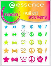 Oblíbili jste si značku essence?další zboží najdete zde šablony na nehty essence. Essence Nail Art Sticker Nail Stickers 13 Neon 1 Sheet Vmd Parfumerie Drogerie