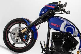 The two other key parts are the components that round out your build, and the aesthetic of the finished composition. Arch Motorcycle