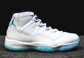 Air Jordan 11 Xi Retro Legend Blue White Black Columbia 378037 117 Gamma Concord Air Jordans Blue White And Black Air Jordan 11