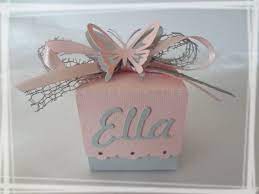 Boite A Dragees Papillon Bapteme Carree Autres Bebe Par Laetiline Boite Dragees Dragees Boite A Dragees Bapteme