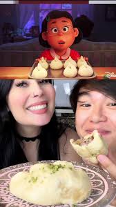 Bao do filme Red Crescer é uma fera #receita #disney #pixar  #comidasdadisney #comidadefilme #receitafacil