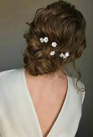 Bridal Hair Pins Small White Flower Wedding Hair Piece Silver Etsy White Flowers Wedding Hair Wedding Hair Flowers Bridal Hair Pieces