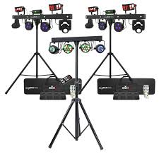 Chauvet Dj Gigbar Move 5 In 1 Lighting System 2 Musysic Mu L31f Complete Professional 4 Par 4 In 1 Prosoundgear