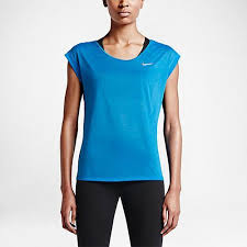 Women S Nike Dri Fit Cool Breeze Short Sleeve Running Tops Women Performance Tops Athletic Tank Tops