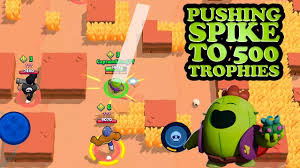 He is a pro player and content creator from mexico. I Pushed My Spike To 500 Trophies In Showdown Brawl Stars Pro Gameplay Youtube