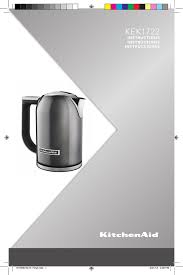 kitchenaid kek1722 user manual manualzz