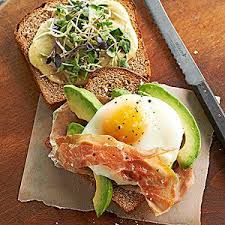 Avocado Prosciutto And Egg Sandwiches Recipe Avocado Recipes Food Recipes