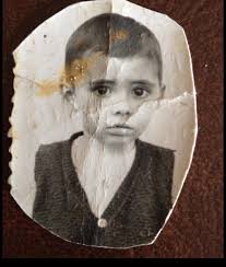 Can someone clean up old childhood photo?