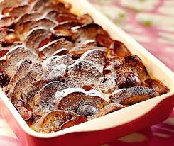 Zwetschgen Brot Auflauf Rezept Lebensmittel Essen Brot Zwetschgen