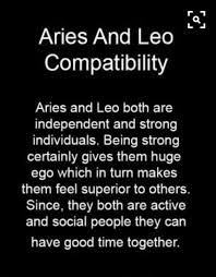 As a business partnership, it would be a. Pin By Kelly Lower On Misc Aries And Leo Aries And Leo Relationship Aries Zodiac Facts