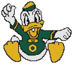 See more ideas about cross stitch, stitch, cross stitch patterns. Counted Cross Stitch Pattern Oregon Ducks Duck The Cross Stitch Guy