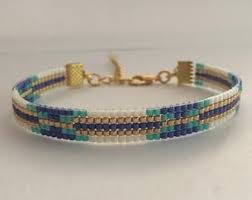 Bead Loom Bracelet Etsy In 2020 Bead Loom Bracelets Bracelet Patterns Beaded Bracelets