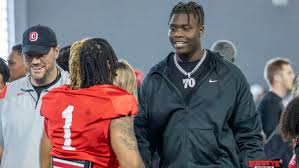 Buckeyes Put Best Foot Forward for Nation's Top Receiver Dakorien Moore